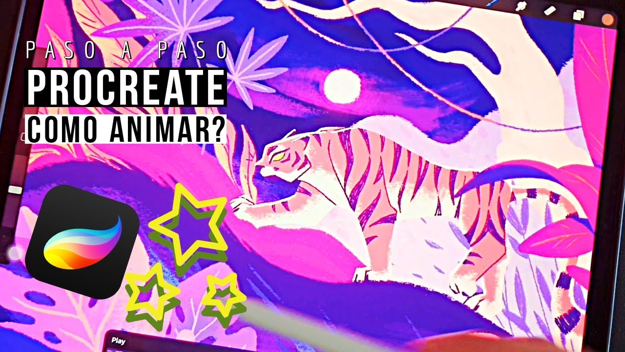 Como animar en el Ipad en PROCREATE para Principiantes Animación en PROCREATE