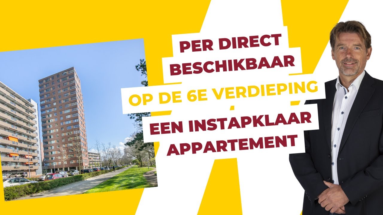 Instapklaar appartement in Ter Reede; Vredehoflaan 272 te Vlissingen