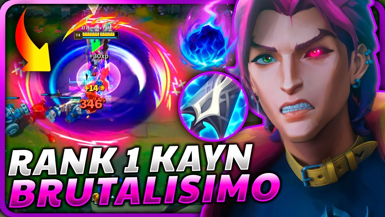 😱¡COPIÉ la BUILD al *RANK 1 KAYN TOP* CONTRA un MAIN FIORA 500.000 y ALUCINAS con EL RESULTADO!
