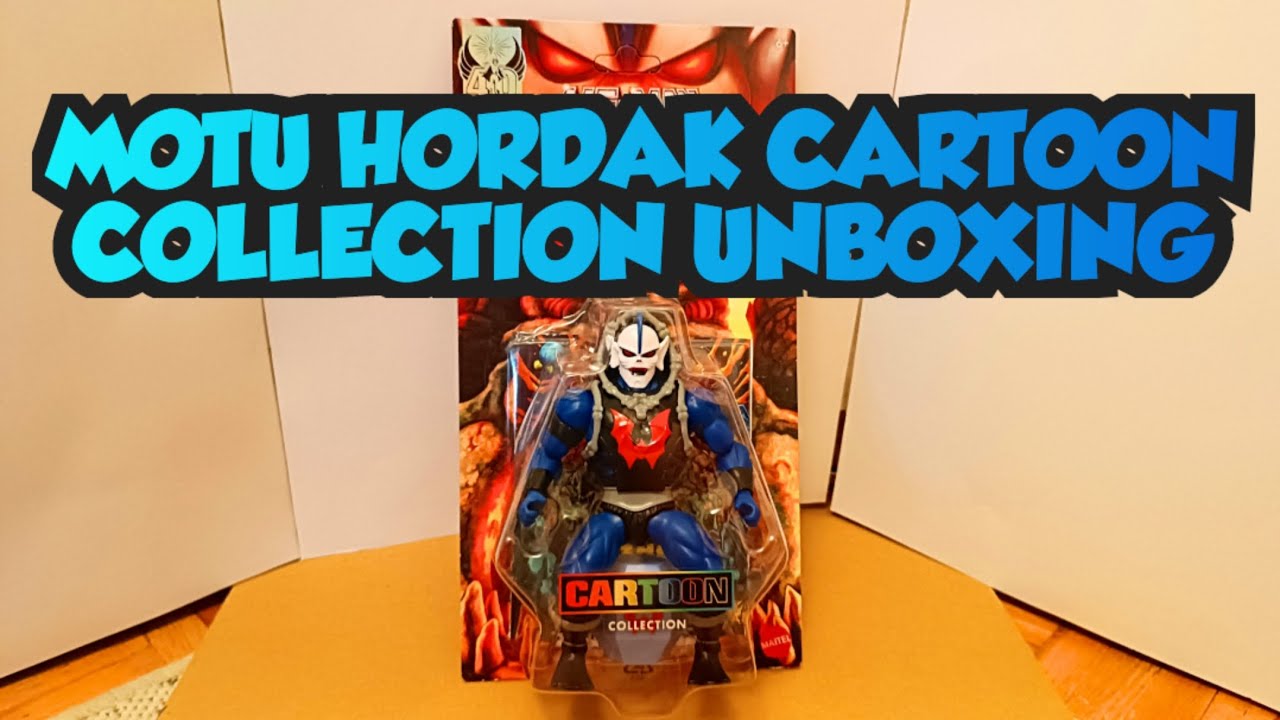 MOTU Hordak Cartoon Collection Unboxing