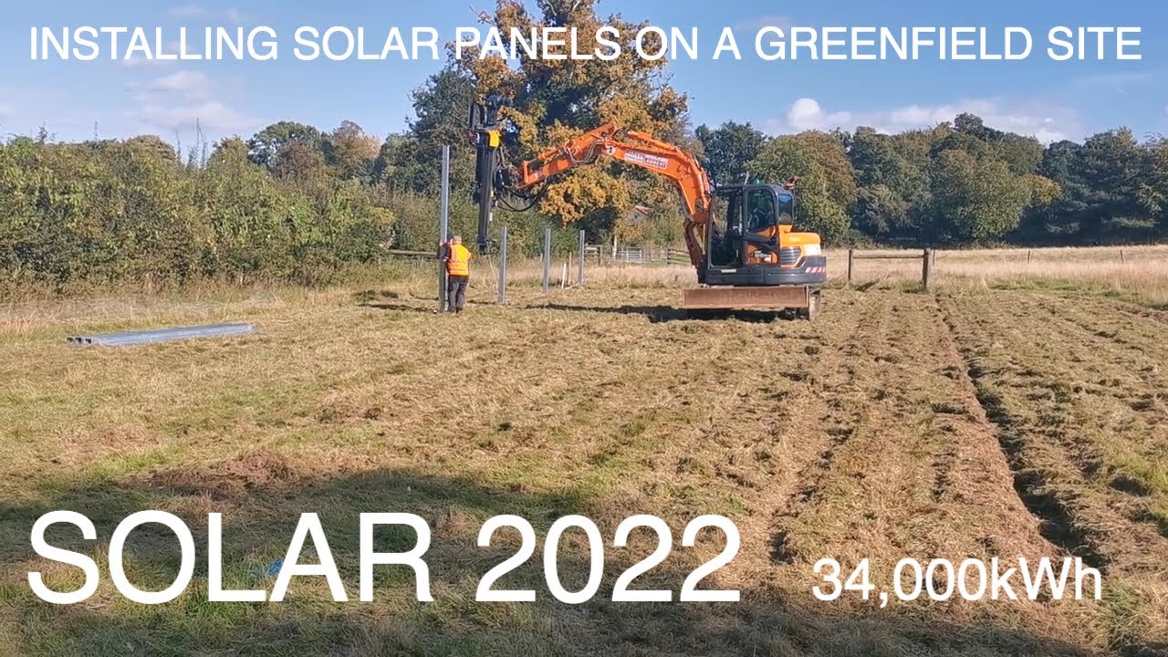 Solar Farm Support Installation
