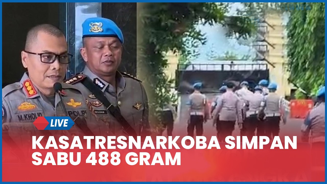 Sabu 488 Gram Disimpan di Ruang Kerja, Kasatresnarkoba Polres Bima Kota Jadi Tersangka Kasus Narkoba