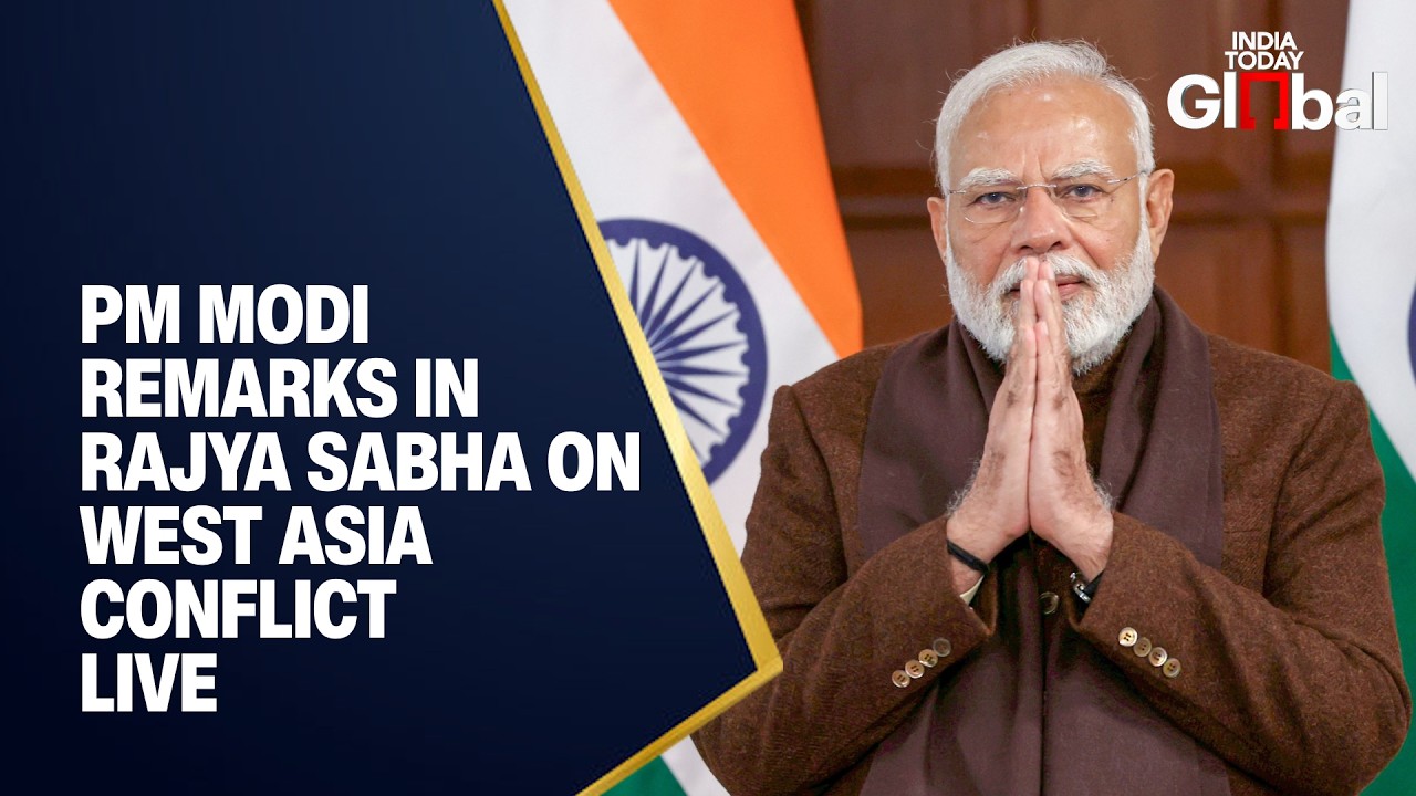 LIVE: PM Modi Addresses Parliament on Iran Conflict And Gulf Impact