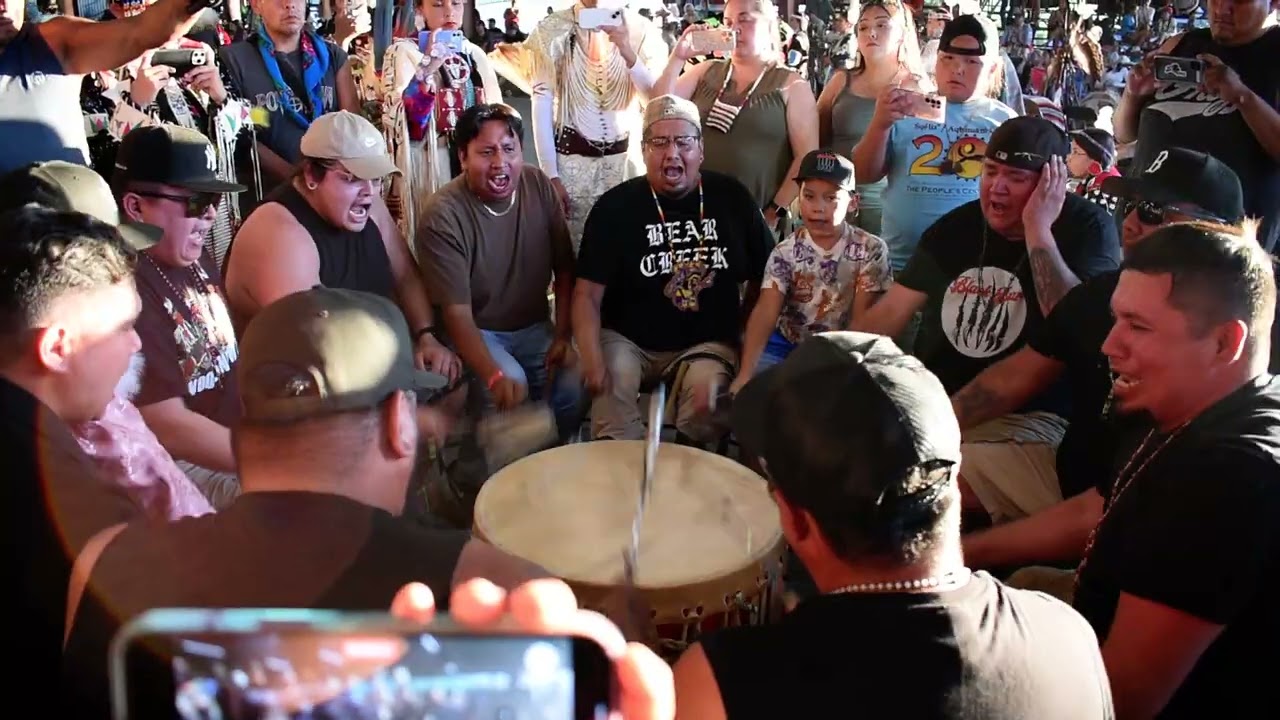 Black Bear Singers - Song  3 | Arlee Celebration 2025 - Evening Session - July 6th