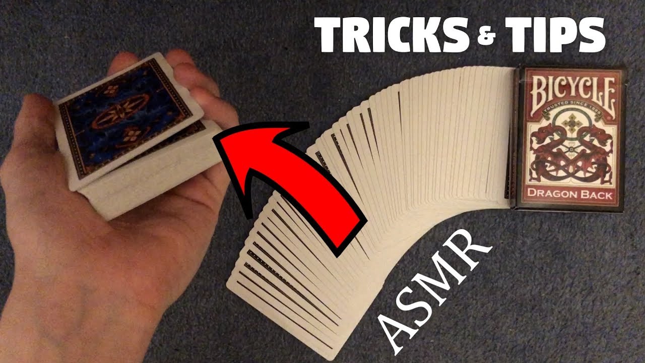 [ASMR] Card Magic Tricks & Tips