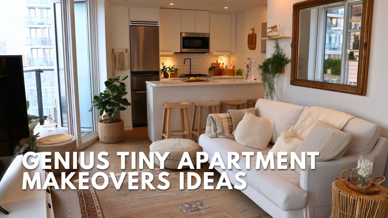 Genius Small Space Makeovers to Instantly Transform Your Tiny Apartment & Home Decor