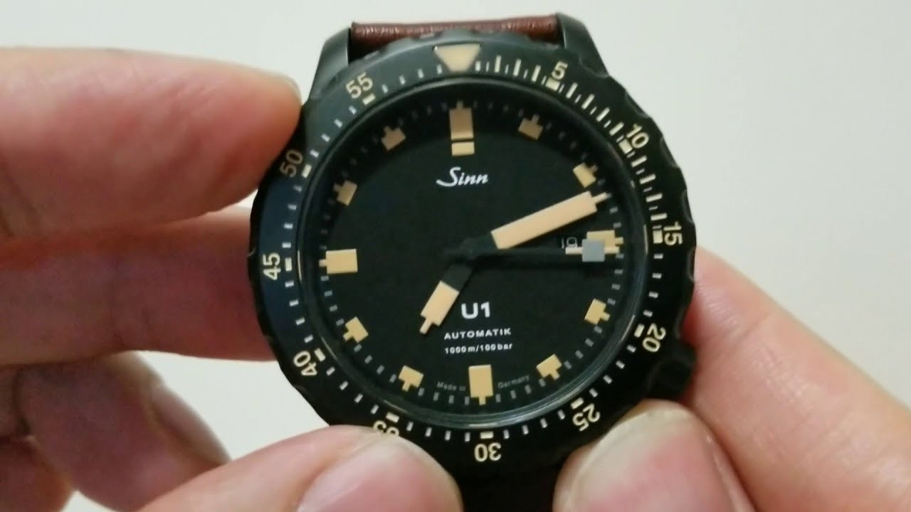 堅硬無比 一  德國辛恩潛水手錶 Sinn U1 SE