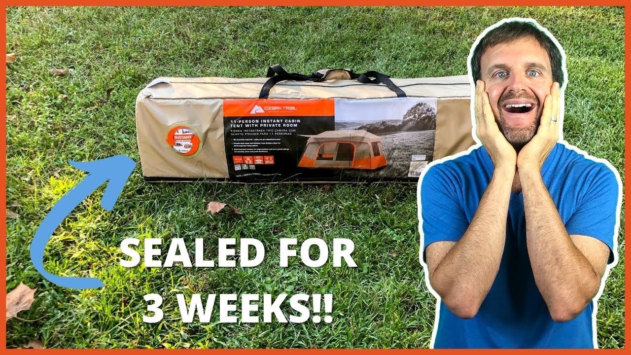 Tent Unboxing: Ozark Trail 11 Person Instant Cabin Tent