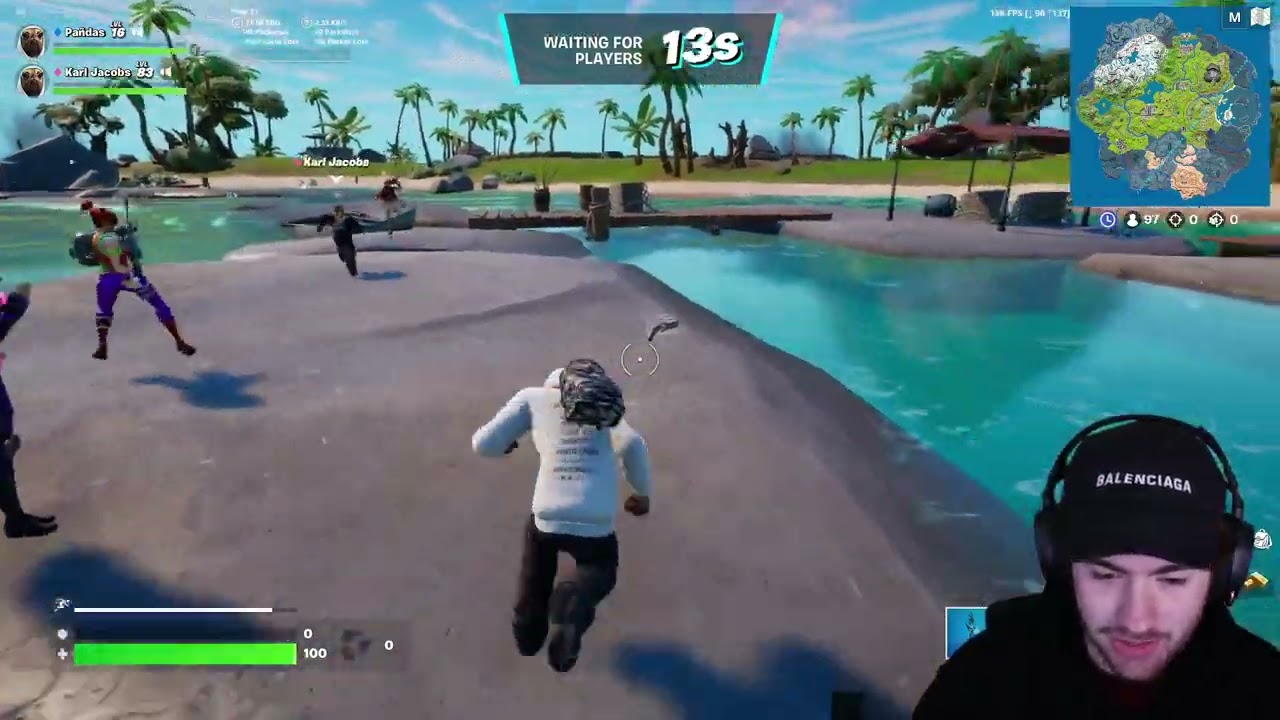 Sapnap Alt VOD | FORTNITE TIME BABY