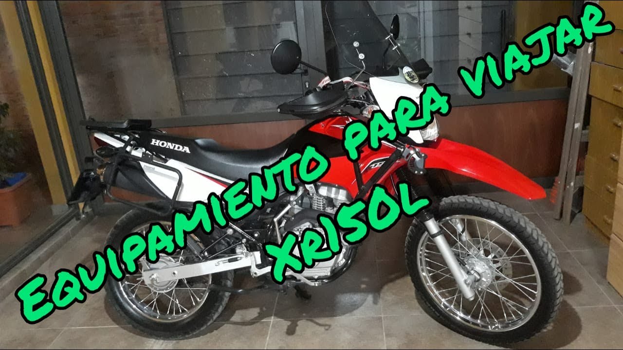XR150L Equipada para viajar (Nuestra hermosa Montanha)