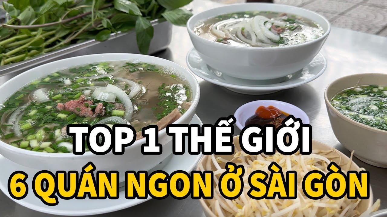 Vì sao người nước ngoài mê món ăn Việt Nam? | Những quán phở, bánh mì, bánh xèo ngon ở Sài Gòn
