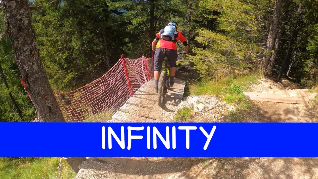 MTB Dolomiti Sellaronda 20.09.2023 sentiero INFINITY