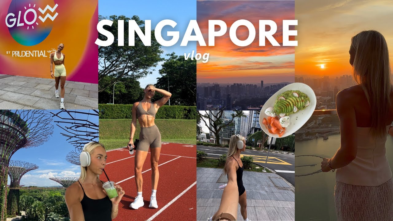 week of wellness in singapore | travelling solo, staying on track & headlining a fitness festival?!