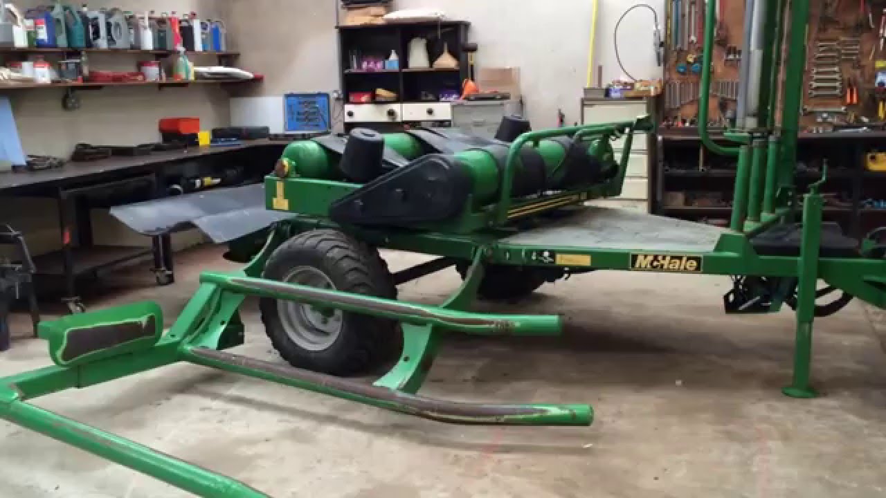 ##SOLD##  2008 McHale 991BJS Bale Wrapper