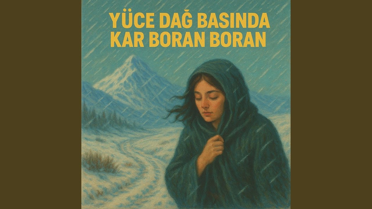 Yüce Dağ Başında Kar Boran Boran