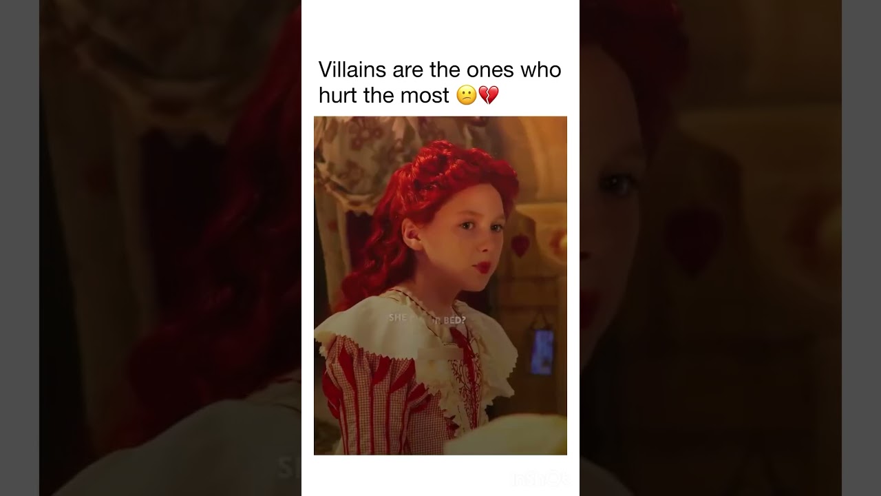 Villains ain&rsquo;t born 🥺
