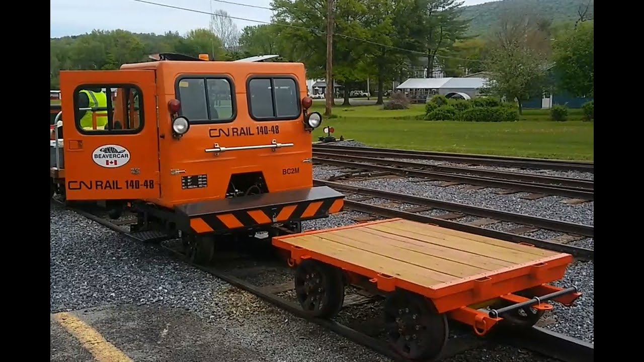 East Broad Top Railroad narrow gauge EBT speeder excursion