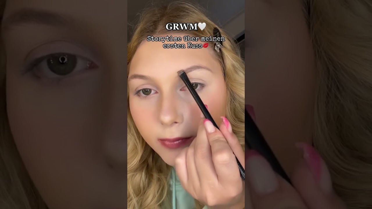Wann hattest du deinen ersten Kuss?💋 | Insta:_mandyhess_❤️ #makeup #viral #shortvideos #shorts