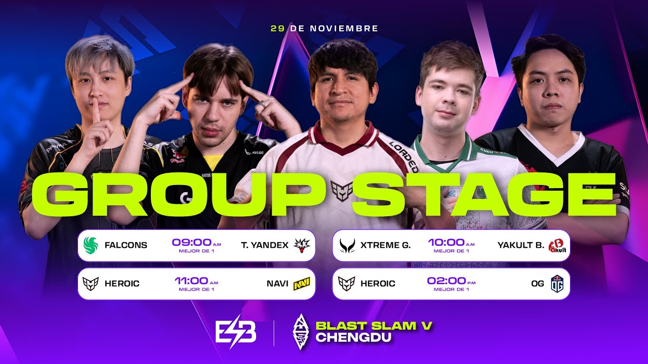 [ES] BLAST SLAM V: GROUP STAGE  [D&iacute;a 5]