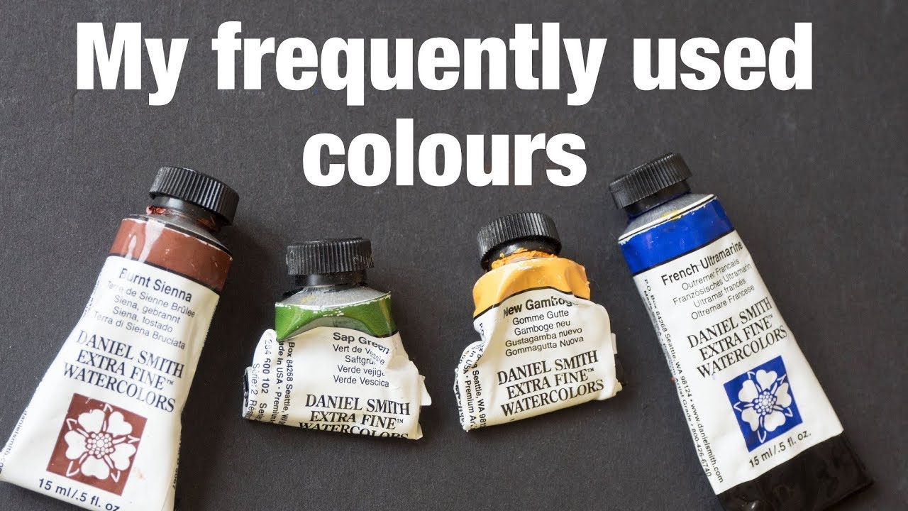 My Frequently Used Colours