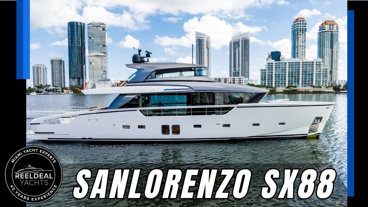 SANLORENZO SX88 - ABOUT TIME [Yacht For Sale]