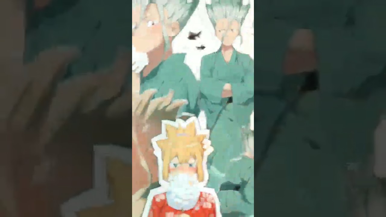senku x kohaku edits - dr stone 💚💙✨️