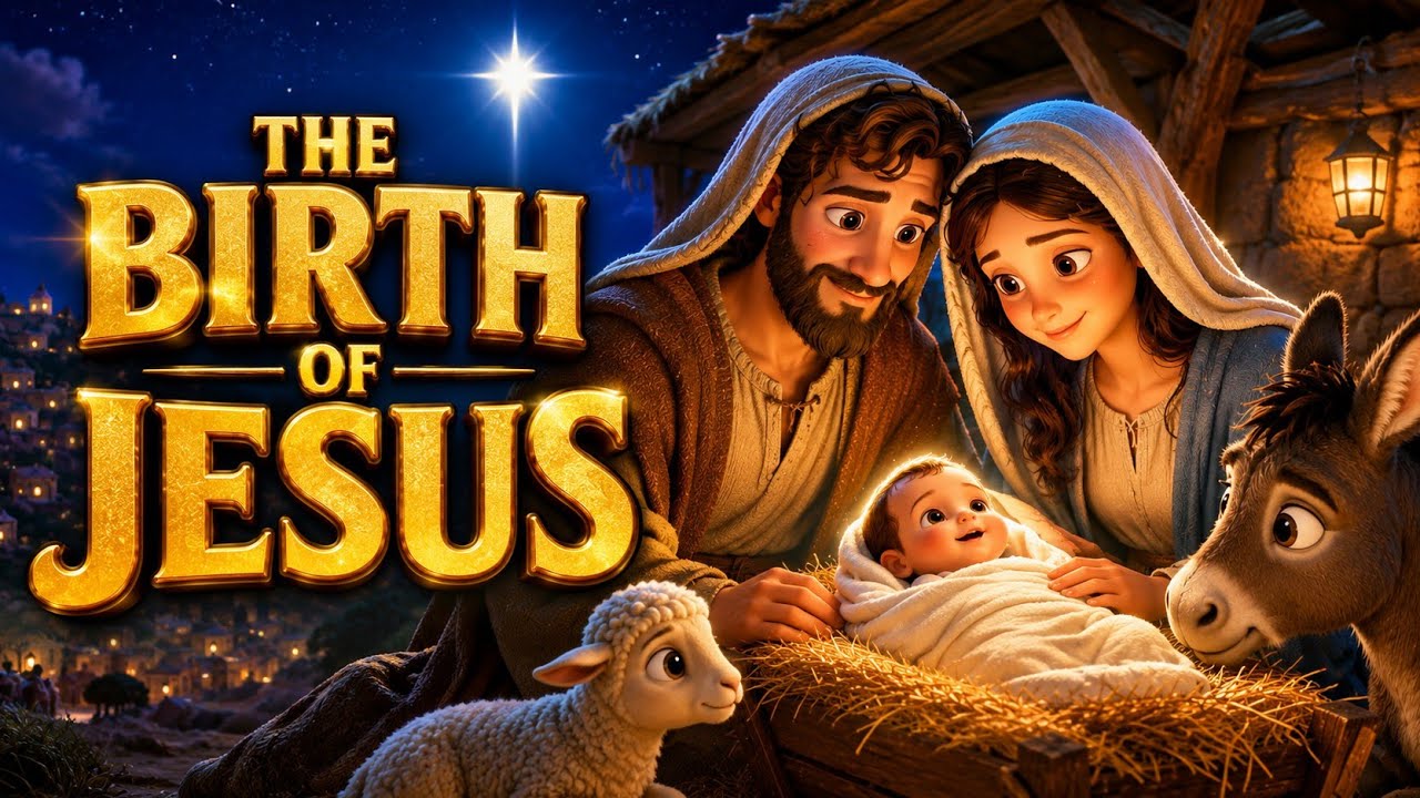 The Birth of Jesus Christ | 3D Style Animated Bible Story | Mary, Joseph & The Savior&rsquo;s Birth