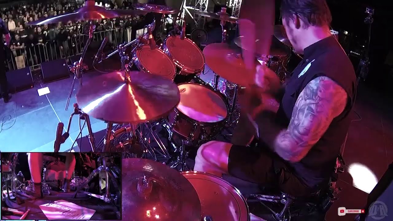 THE HAUNTED-Preachers Of Death- Adrian Erlandsson- Metal Mine Festival 2018