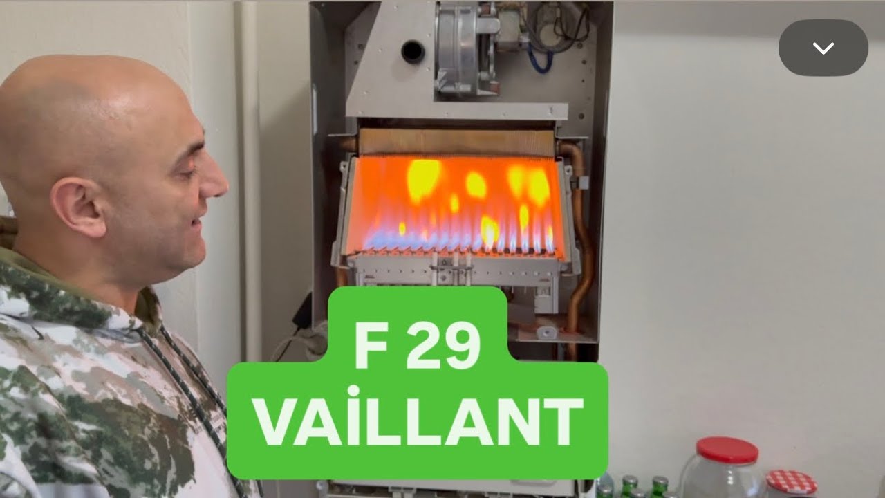 VAİLLANT F 29 Arıza Kodu ☎️ 0542 764 0 178  | Fatih BANK Kombi Tamiri
