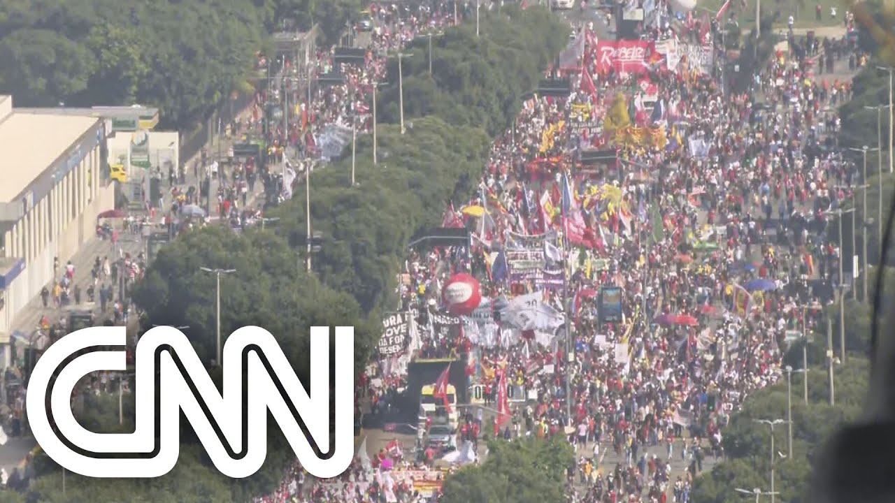 Dia de protestos contra o governo Bolsonaro | CNN S&Aacute;BADO
