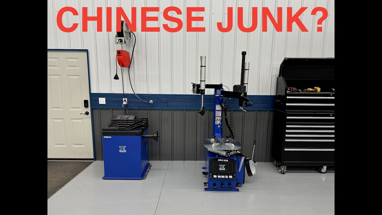 Chinese Tire Machine Demonstration