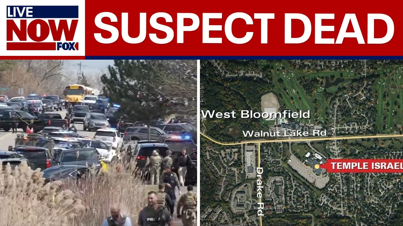 Suspect in Michigan synagogue attack dead
