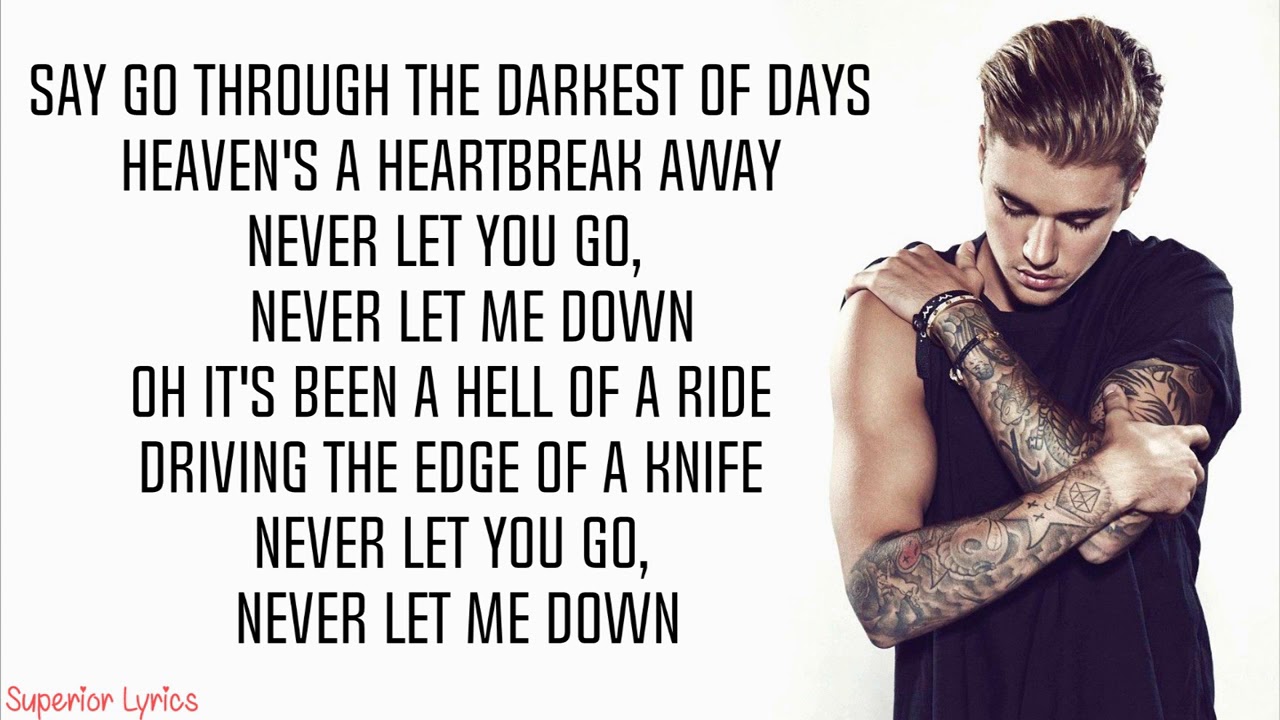 DJ Snake ft. Justin Bieber - Let Me Love You (Lyrics)