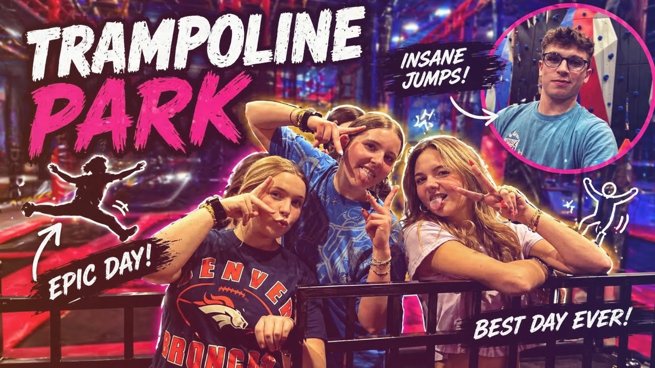come with us to a trampoline park- GONE WRONG!!