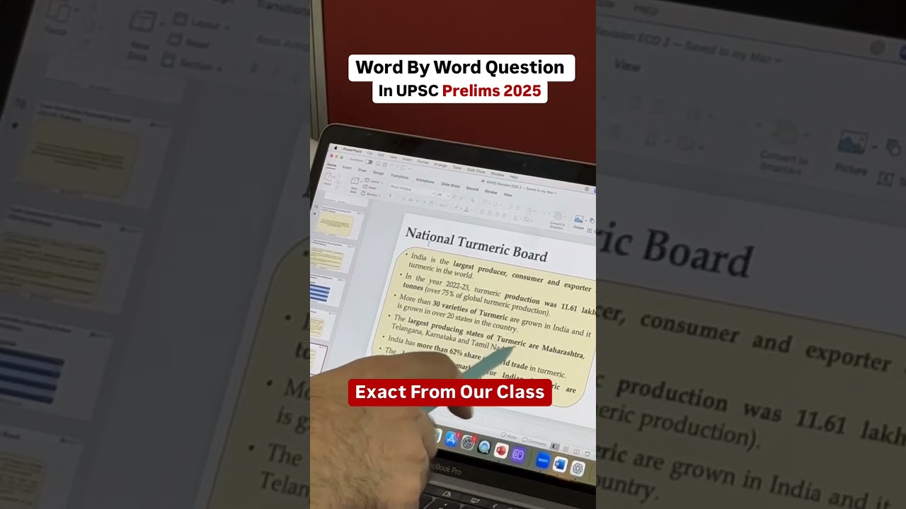 UPSC Prelims 2025 Exact Question From Our Class #upsc2025