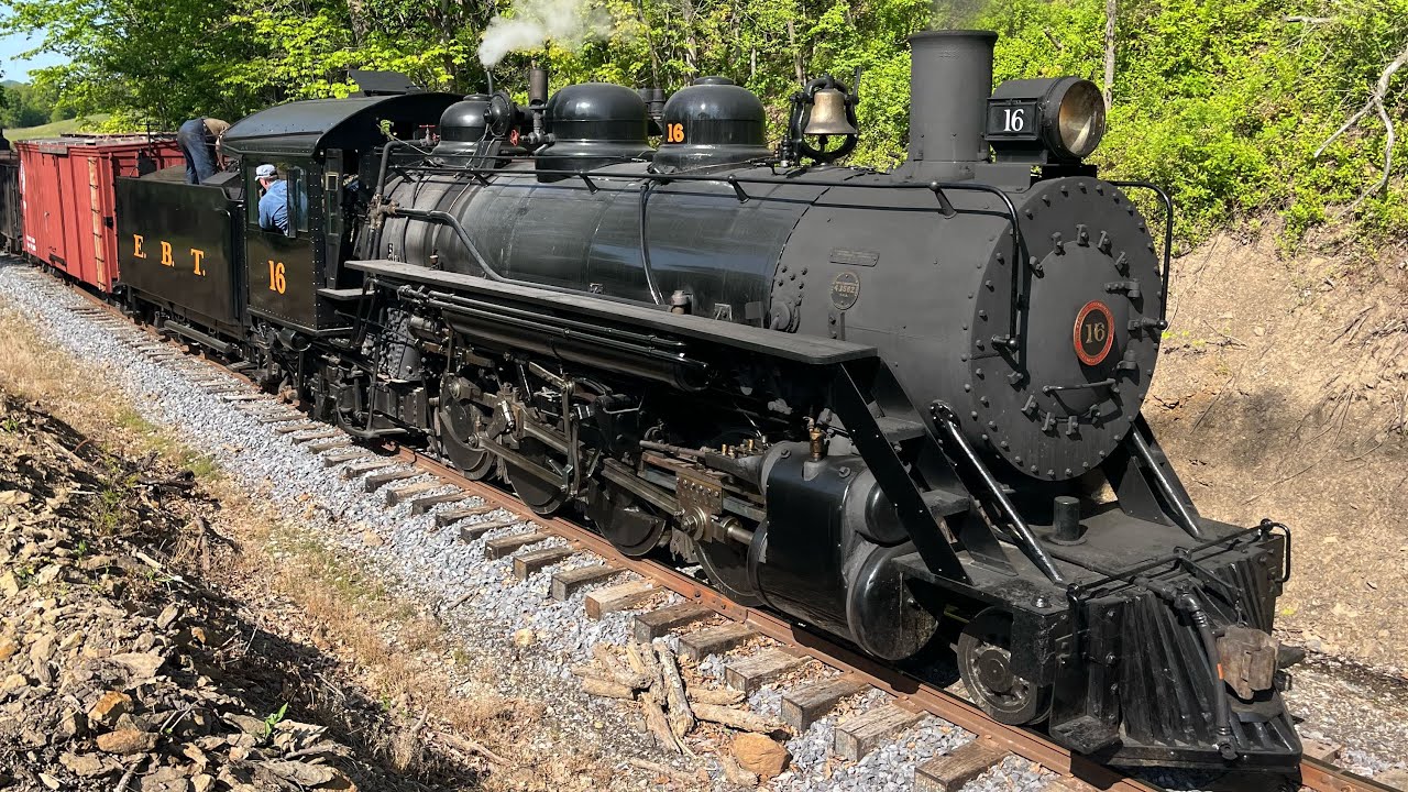 [4K] East Broad Top Steam Train