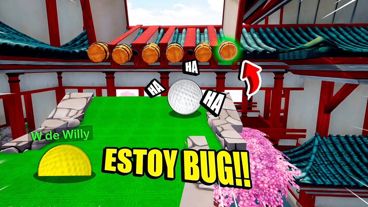 GOLF IT! LA SUERTE DE FARGAN HACE ENFADAR A WILLY JAJA!
