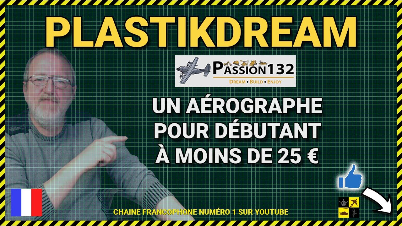 📦 #Plastikdream maquette débutant: Un aéro pour débuter à 26 euros !