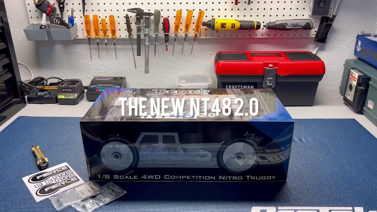 New RC Tekno NT48 2.0 the latest & greatest nitro powered RC PART# 1