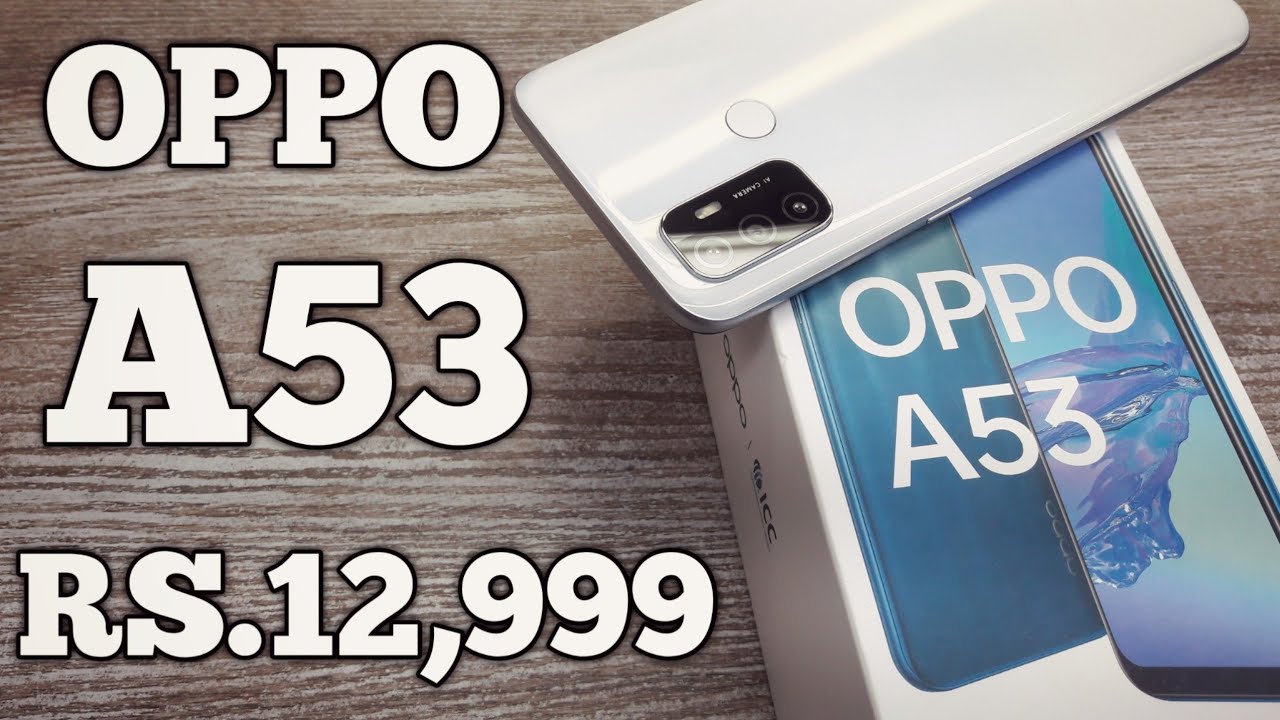 OPPO A53 White Edition Unboxing