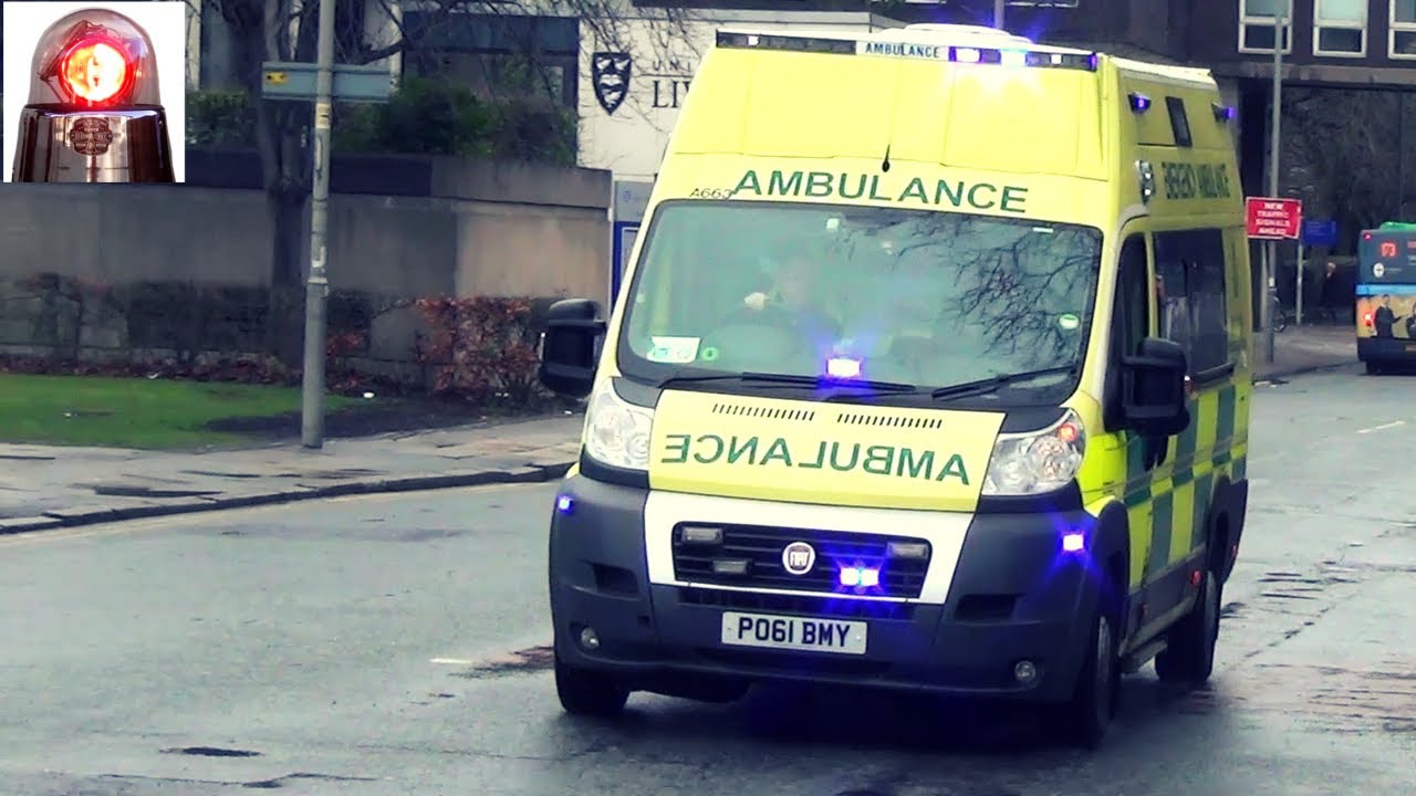 Ambulances Responding in Liverpool (x2) NWAS