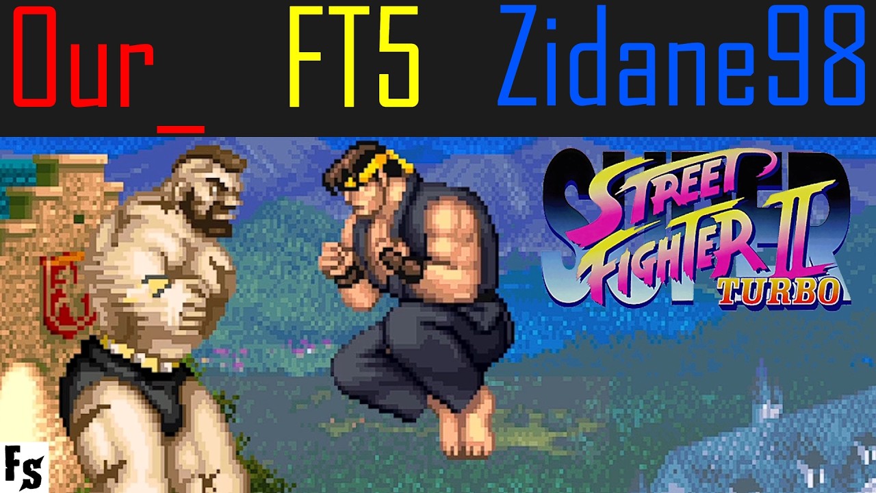 Super Street Fighter 2 Turbo - Our_ [Zangief] vs Zidane98 [Ryu] (Fightcade FT5)