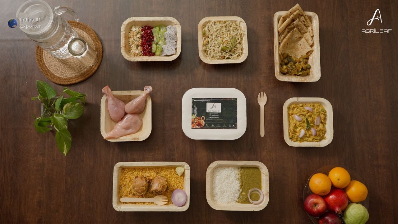 Agrileaf | Eco-friendly takeaway food container  | Zomato Packathon Award winning product