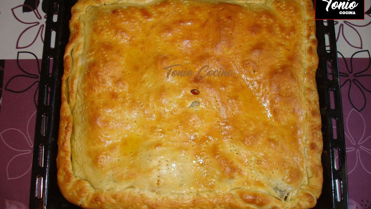 Empanada Gallega de Pescado | Masa para Empanada f&aacute;cil y r&aacute;pida | Tonio Cocina