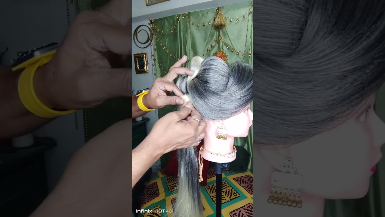 Bridal hair style 