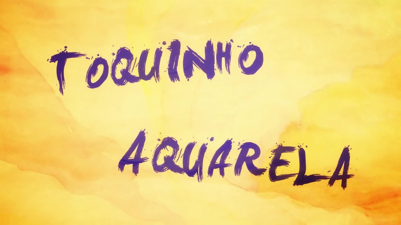Aquarela - Toquinho - LIBRAS - Trabalho de Faculdade