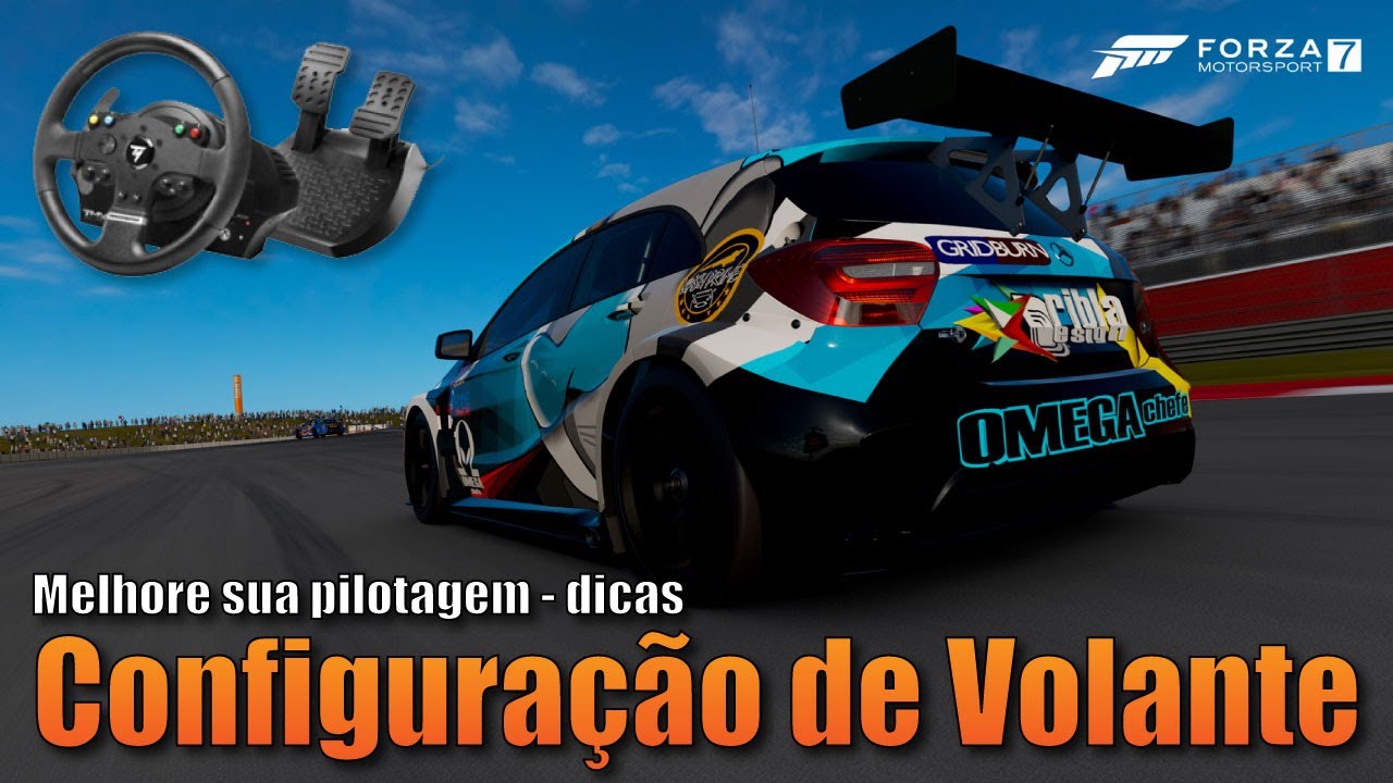 FORZA MOTORSPORT 7 CONFIGURAÇÃO DE VOLANTE