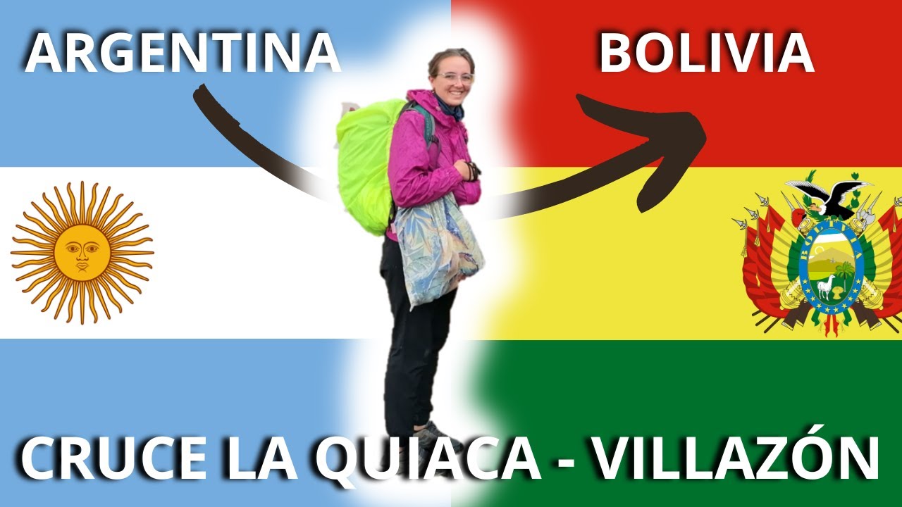 Cruzamos el paso fronterizo LA QUIACA 🇦🇷 - VILLAZÓN 🇧🇴 a pie!