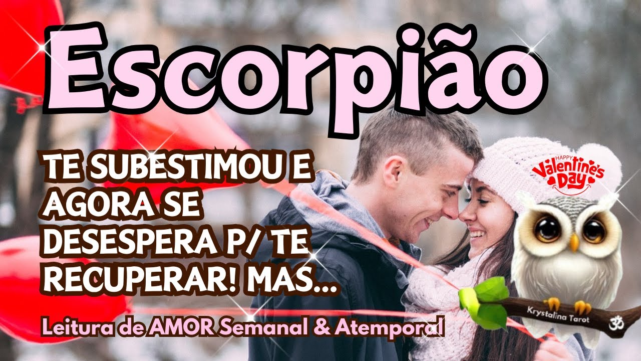 ♏ ESCORPIÃO 💖 TE SUBESTIMOU E AGORA SE DESESPERA P/ TE RECUPERAR! MAS TEVE ALGO A MAIS NESSA HIST.!