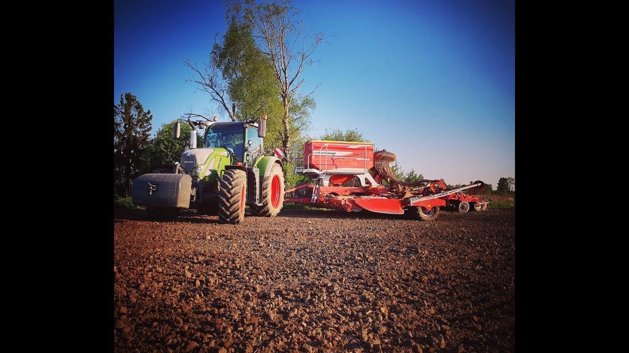Fendt 724 Vario vs Pöttinger Terrasem C6 - Estonia